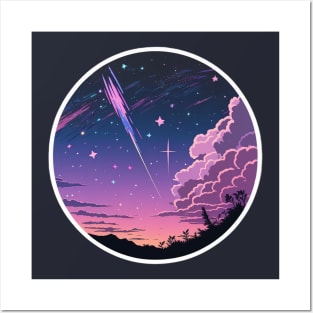 Galaxy Skies Posters and Art